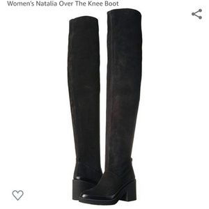 André Assous Over the Knee Suede Boots